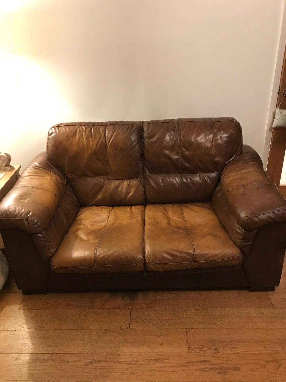 DFS Milano Leather Sofa FREE TO COLLECTOR in B64 Sandwell for free
