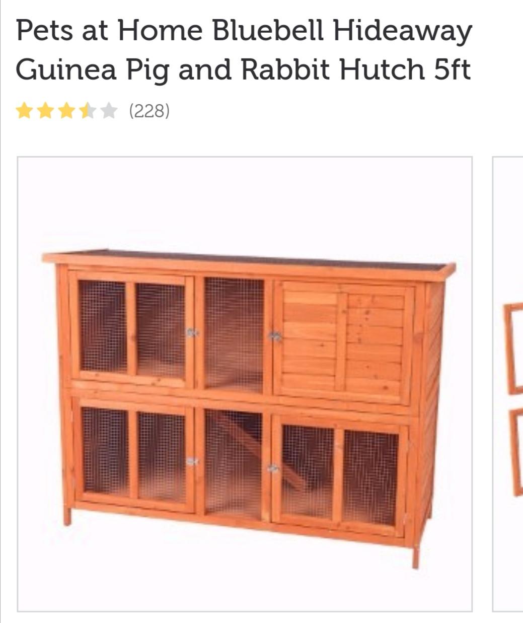 large rabbit hutch in BB10 Burnley für £ 65,00 zum Verkauf Shpock AT