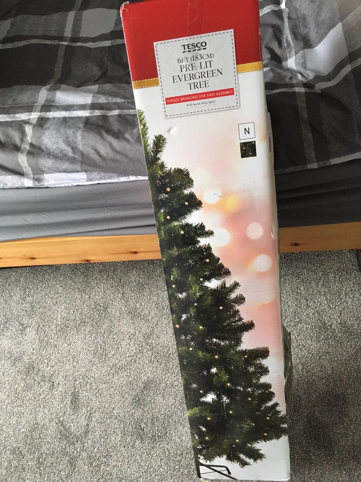 Tesco 6ft prelit Christmas Tree in B63 Dudley for £15.00 for sale Shpock