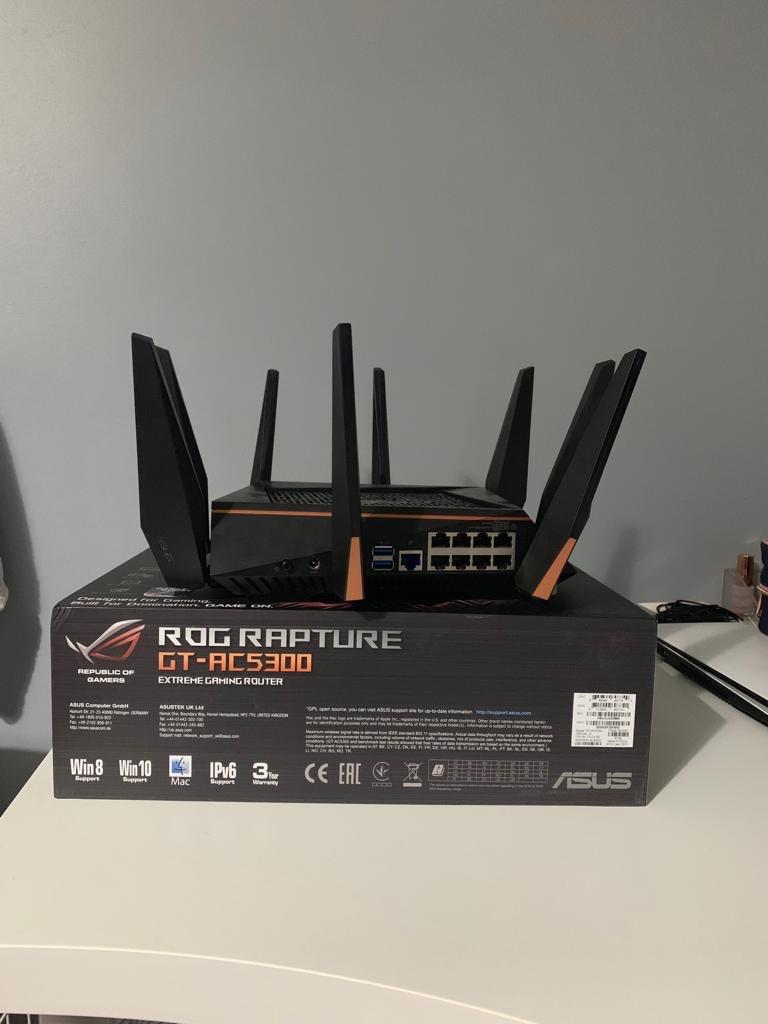 ASUS ROG RAPTURE GTAC5300 ROUTER in OL8 Oldham for £200.00 for sale