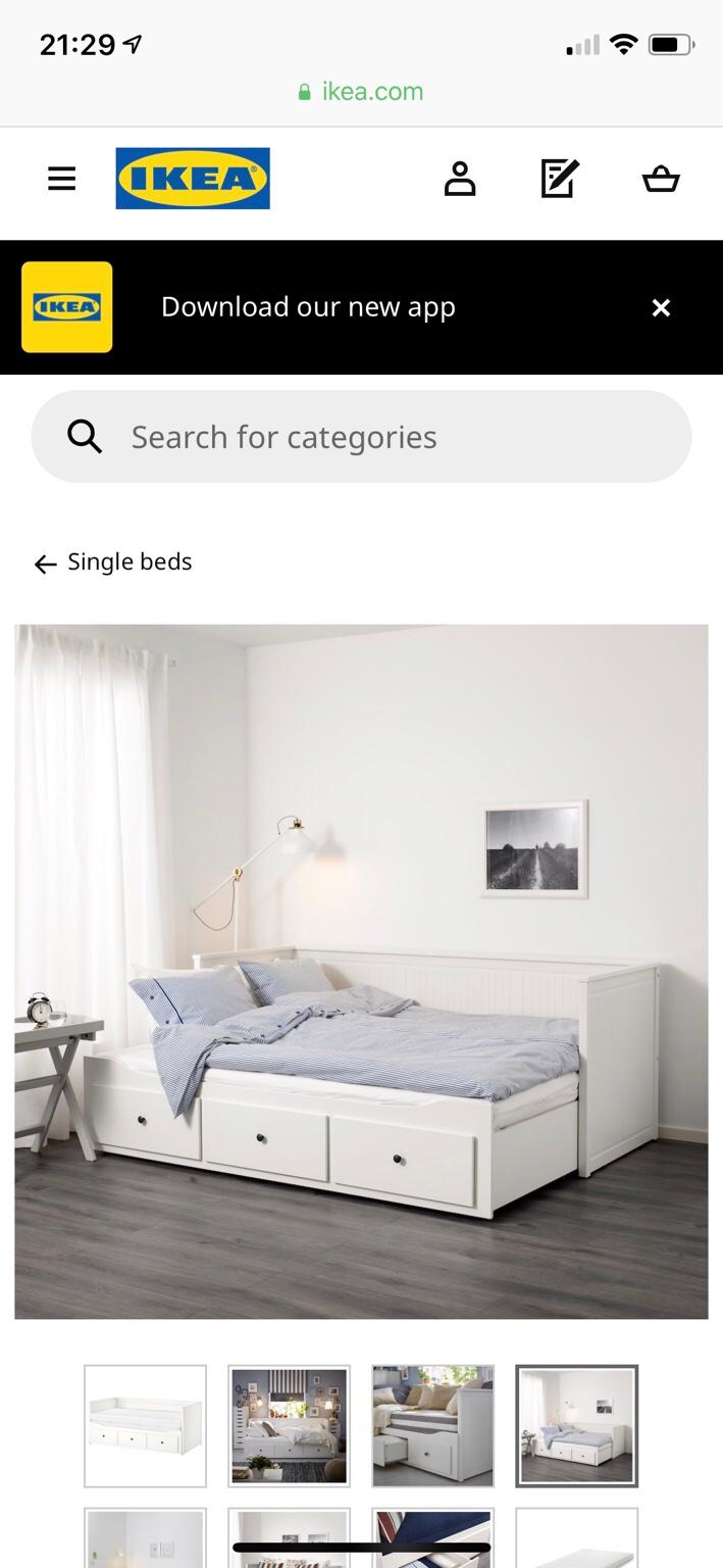 IKEA Hemnes Bed in SW11 London für 200,00 £ zum Verkauf Shpock DE