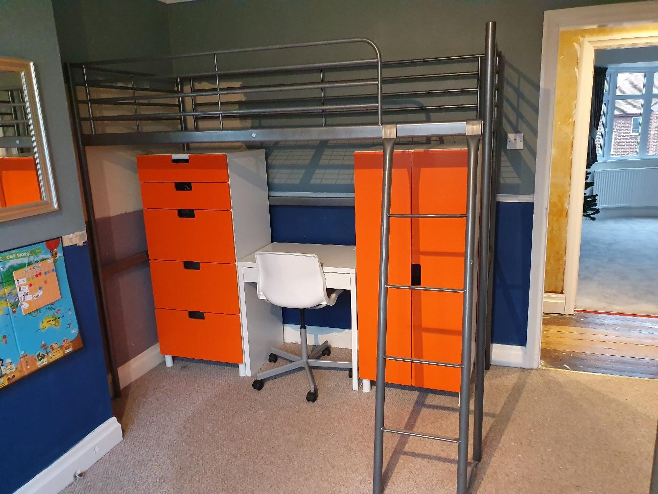 IKEA loft / bunk bed with furniture in ST17 Stafford für 160,00 £ zum