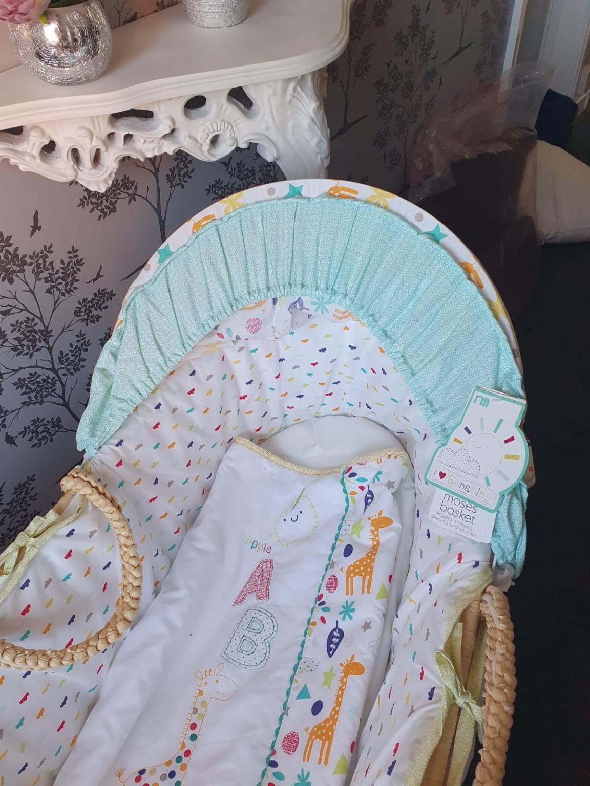 brand new from mothercare moses basket in DY2 Dudley for £14.00 for sale Shpock