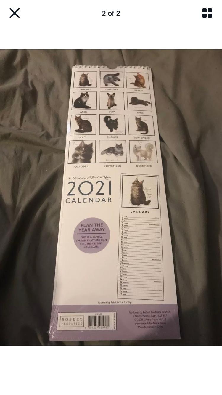 Kat calendars 2021 in Harlow für £ 2,00 zum Verkauf Shpock AT