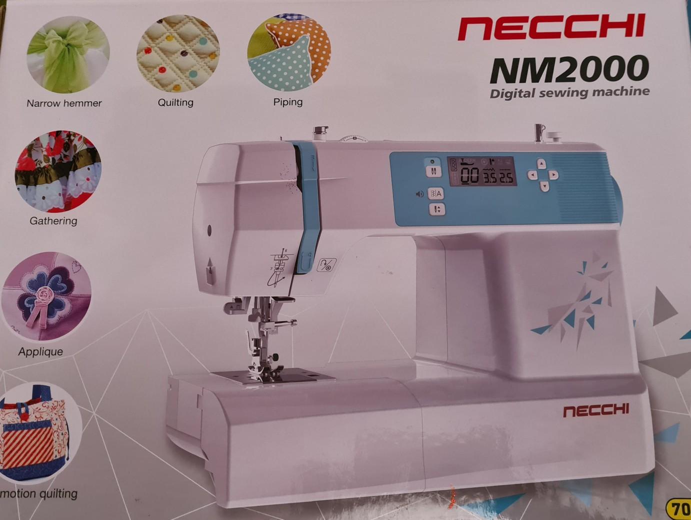 NEW NECCHI NM2000 Digital Sewing Machine in L34 Knowsley for £125.00