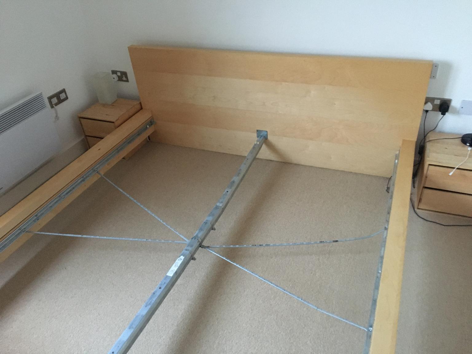 Ikea Malm Super King bed frame in CB5 Cambridge für gratis zum Verkauf