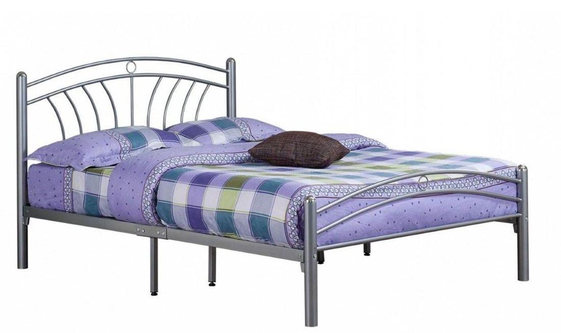 TUSCANY SILVER METAL BED FRAME KING SIZE in S62 Parkgate für 150,00