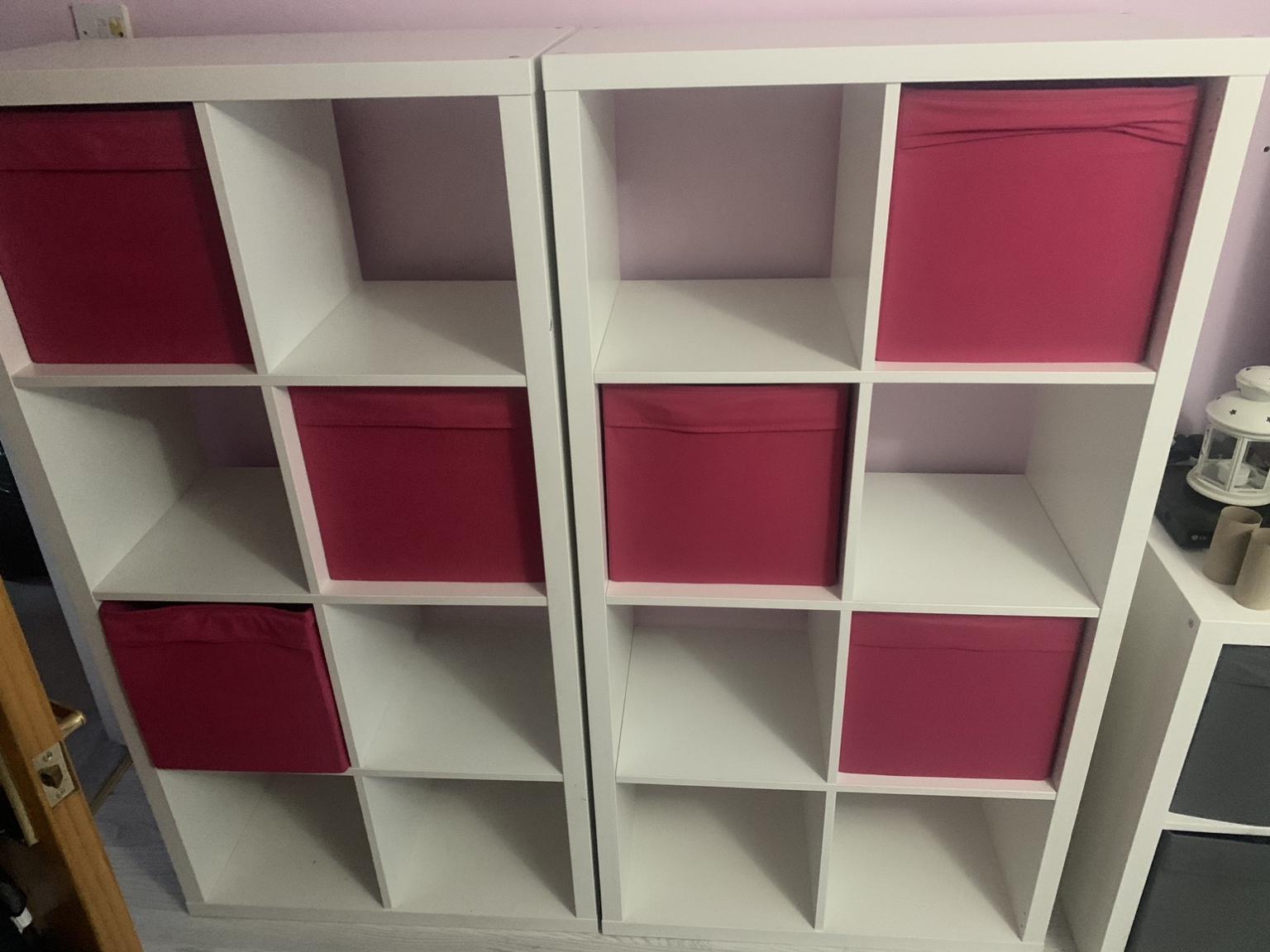 IKEA Kallax shelving unit white in L12 Liverpool für 45,00 £ zum