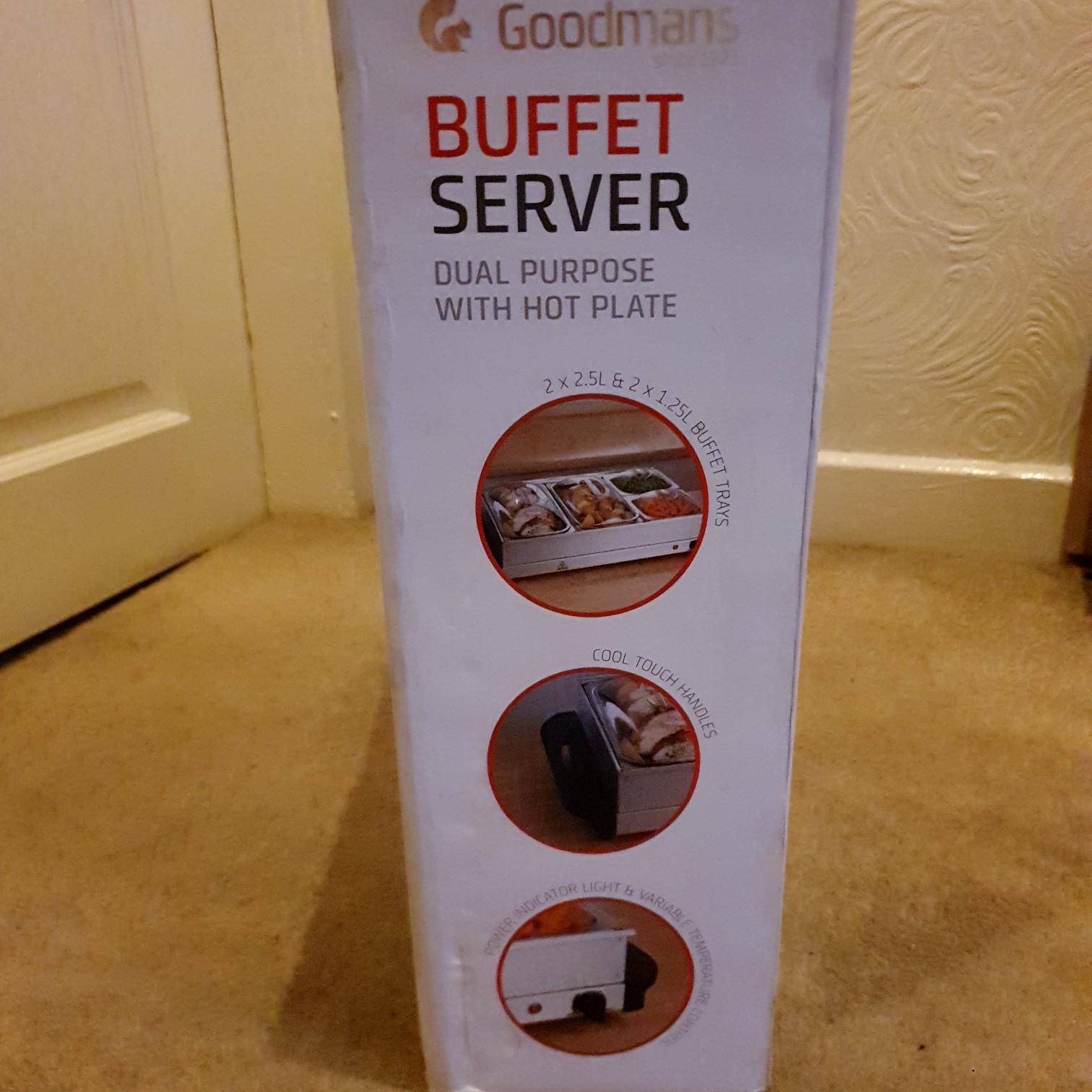 Goodmans buffet server and hot plate in BL3 Bolton for £25.00 for sale