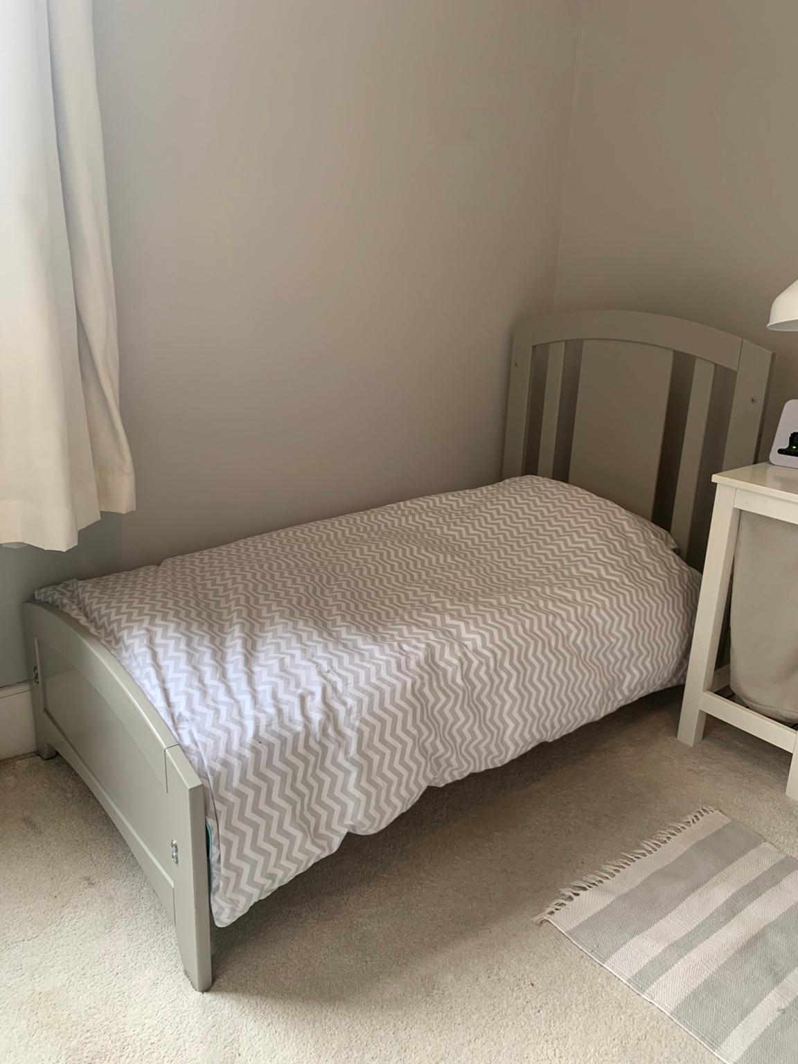 Cot/cot bed, change table and Mattress. in SW2 London for £200.00 for