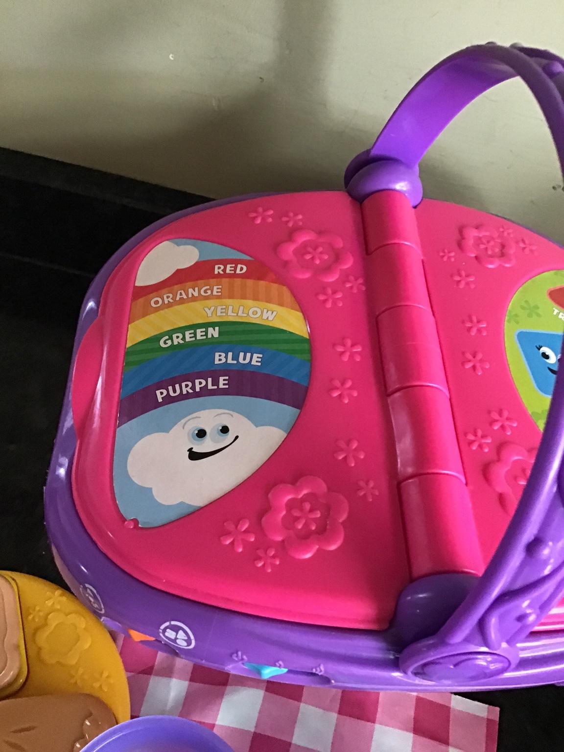 Leapfrog Talking Picnic Basket in North West Leicestershire for £5.00