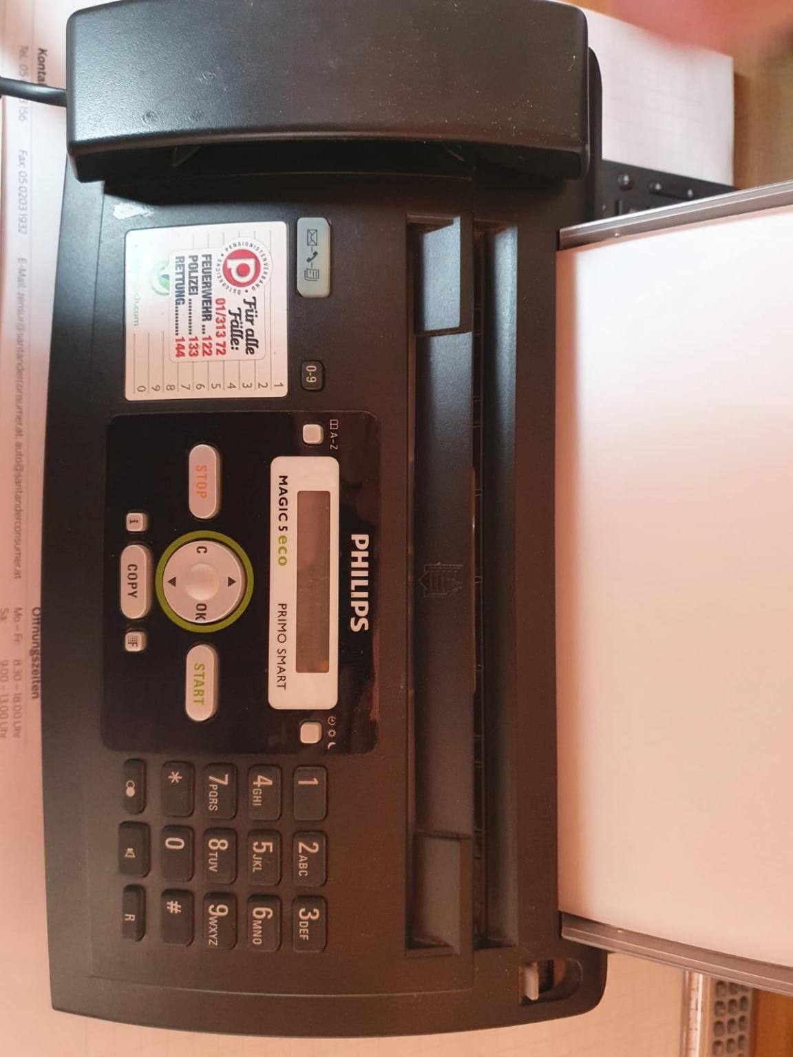 Philips Telefon und Faxgerät in 3830 Gemeinde Waidhofen an der Thaya