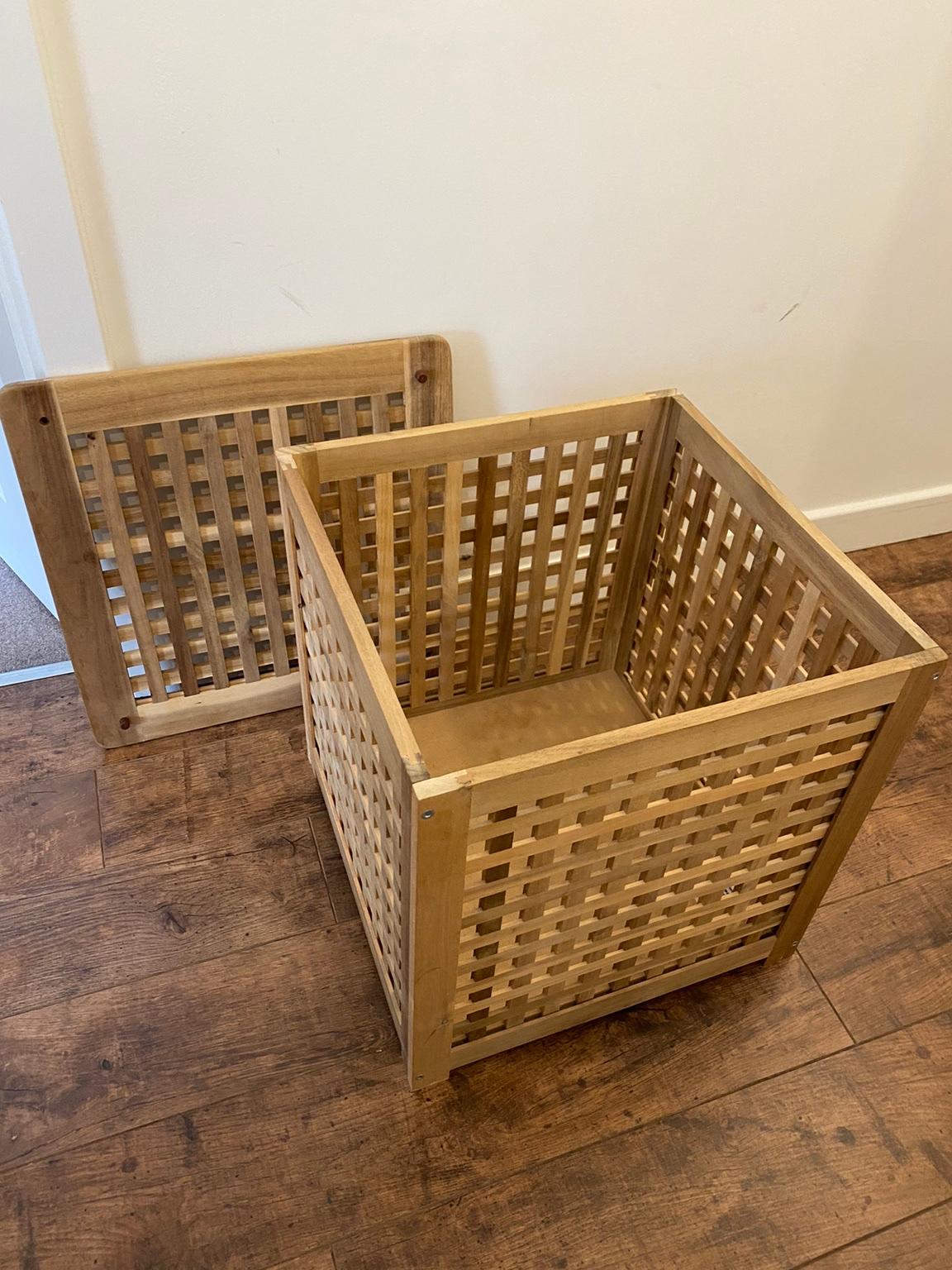 IKEA HOL Side table/storage box in E14 London Borough of Tower Hamlets