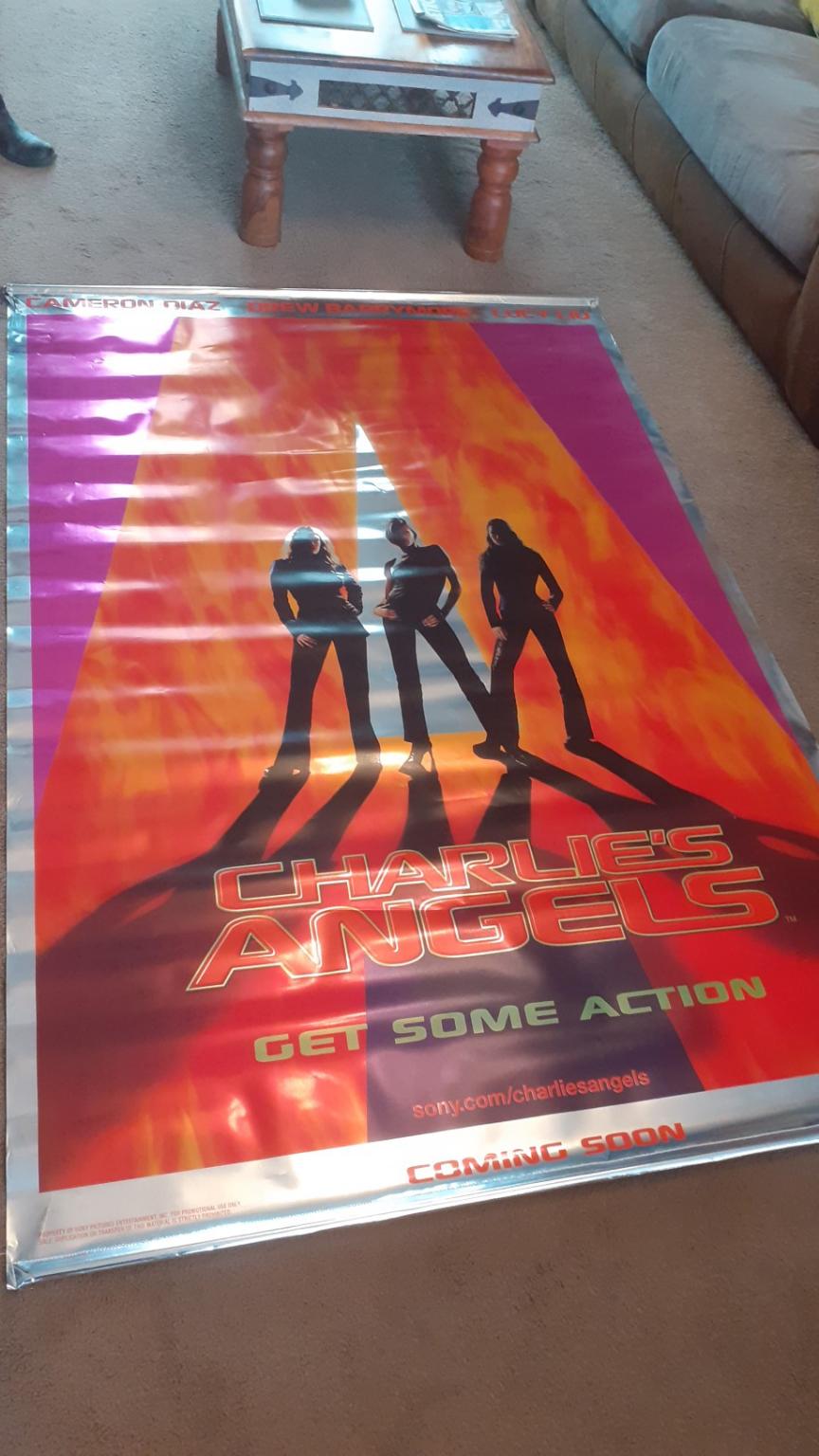 2000 charlies angels promo banner in WA14 Trafford für 45,00 £ zum