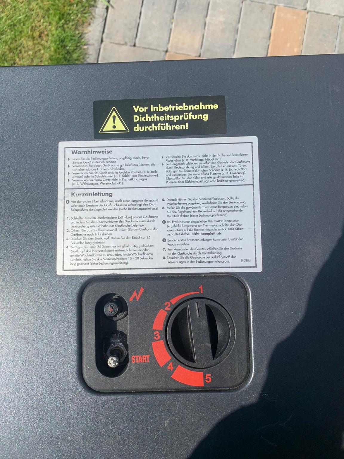 ROWI Gas-Heizofen, Blue Flame, 4200 Watt in 44319 Brackel for €40.00