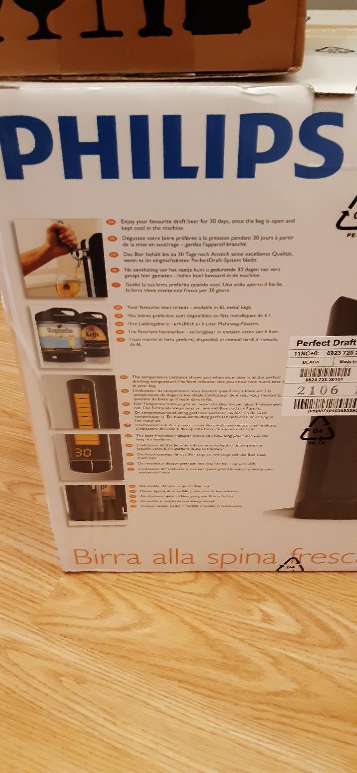 Phillips PerfectDraft Beer Keg dispenser in LE67 Leicestershire for £