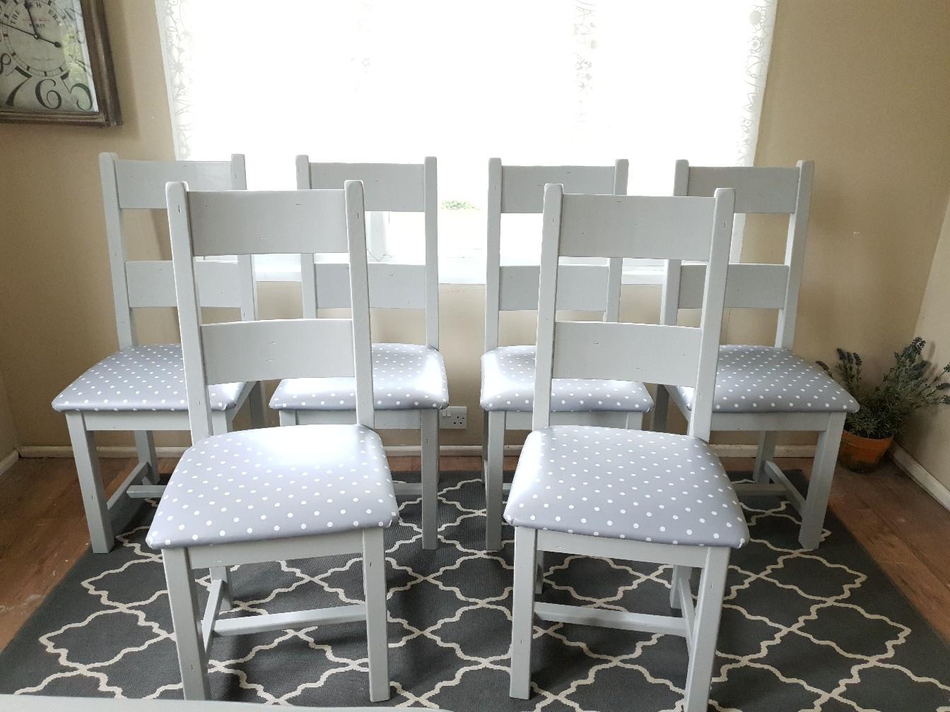 Grey Farmhouse Dining Table 6 Chairs in BR8 Sevenoaks for £375.00 for