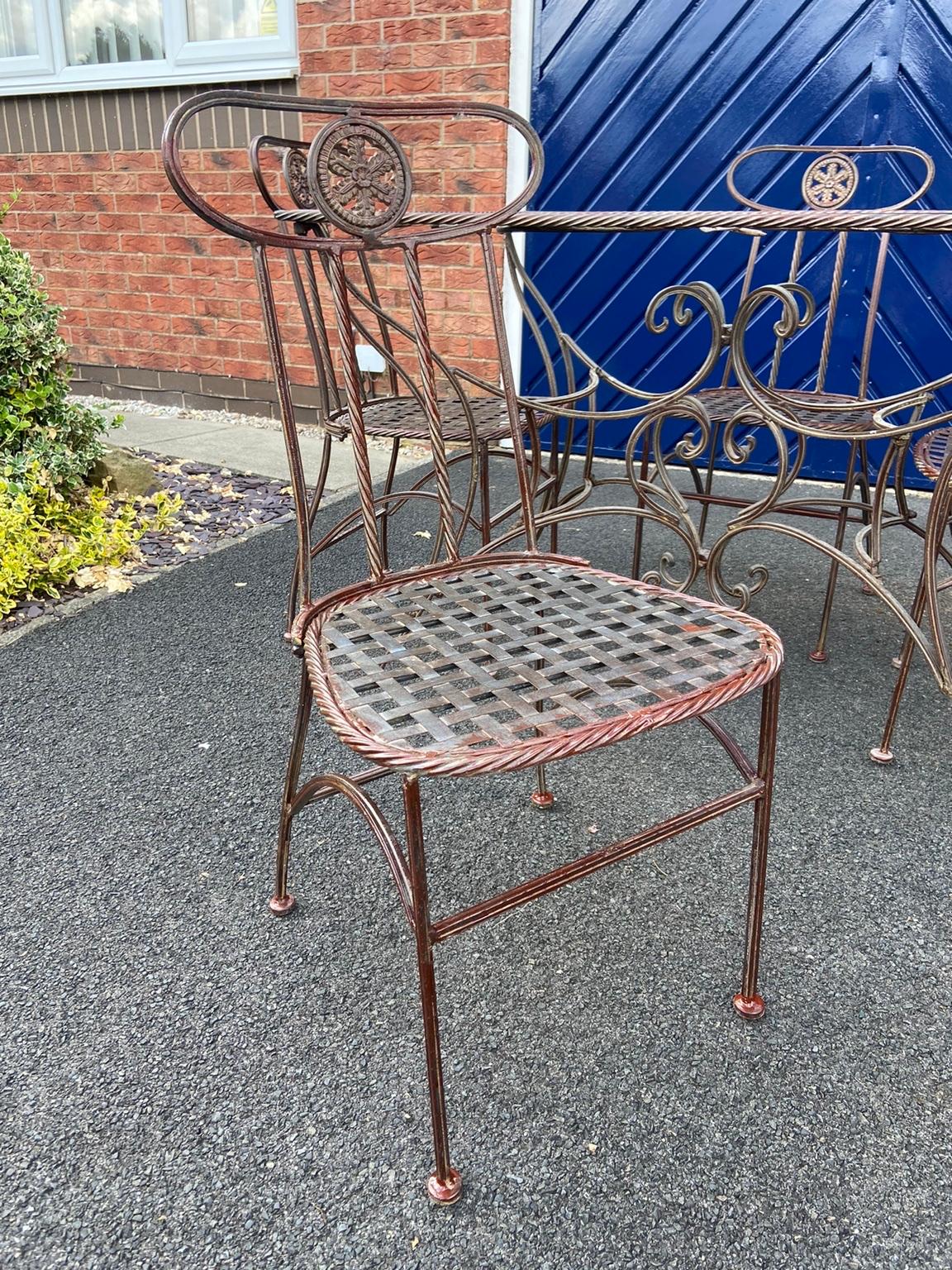 Outdoor Metal Table and Chairs in Lower Darwen for £100.00 for sale
