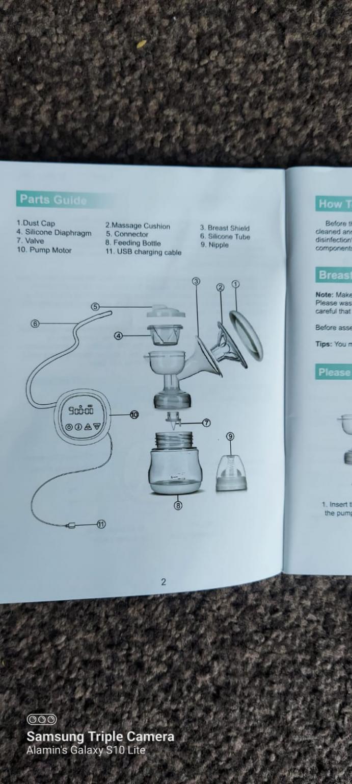 PiAEK Double electric breast pump in NW6 Camden für 30,00 £ zum Verkauf