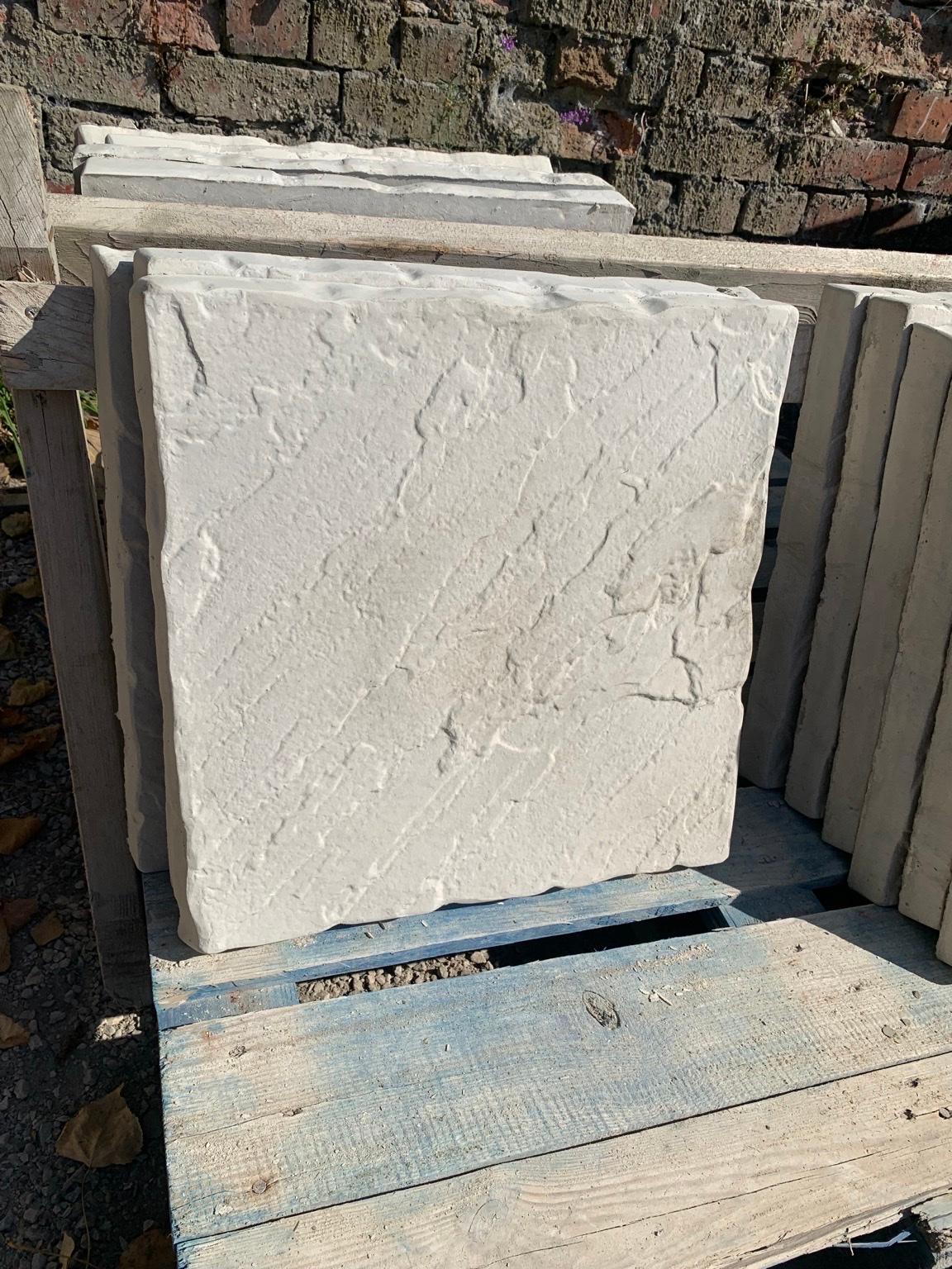 450x450mm riven paving slabs in S4 Sheffield for £3.60 for sale Shpock