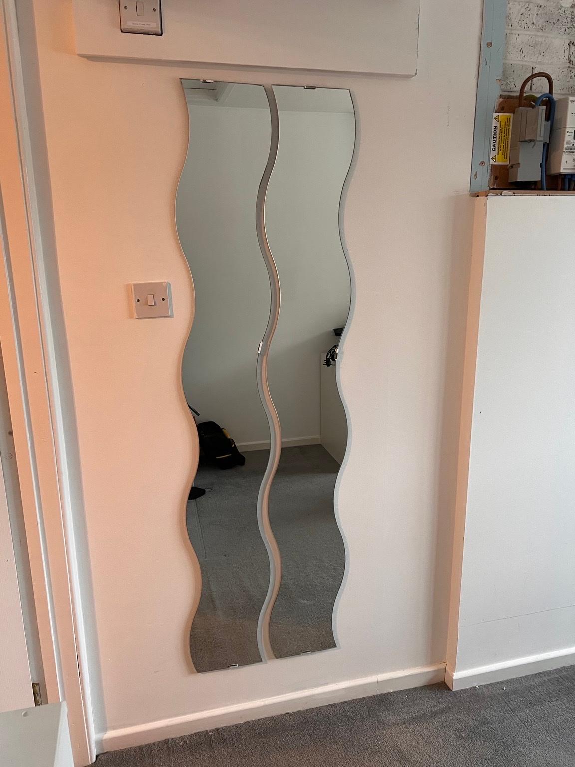 IKEA Wavy Krabb Mirrors in B90 Solihull for £15.00 for sale Shpock