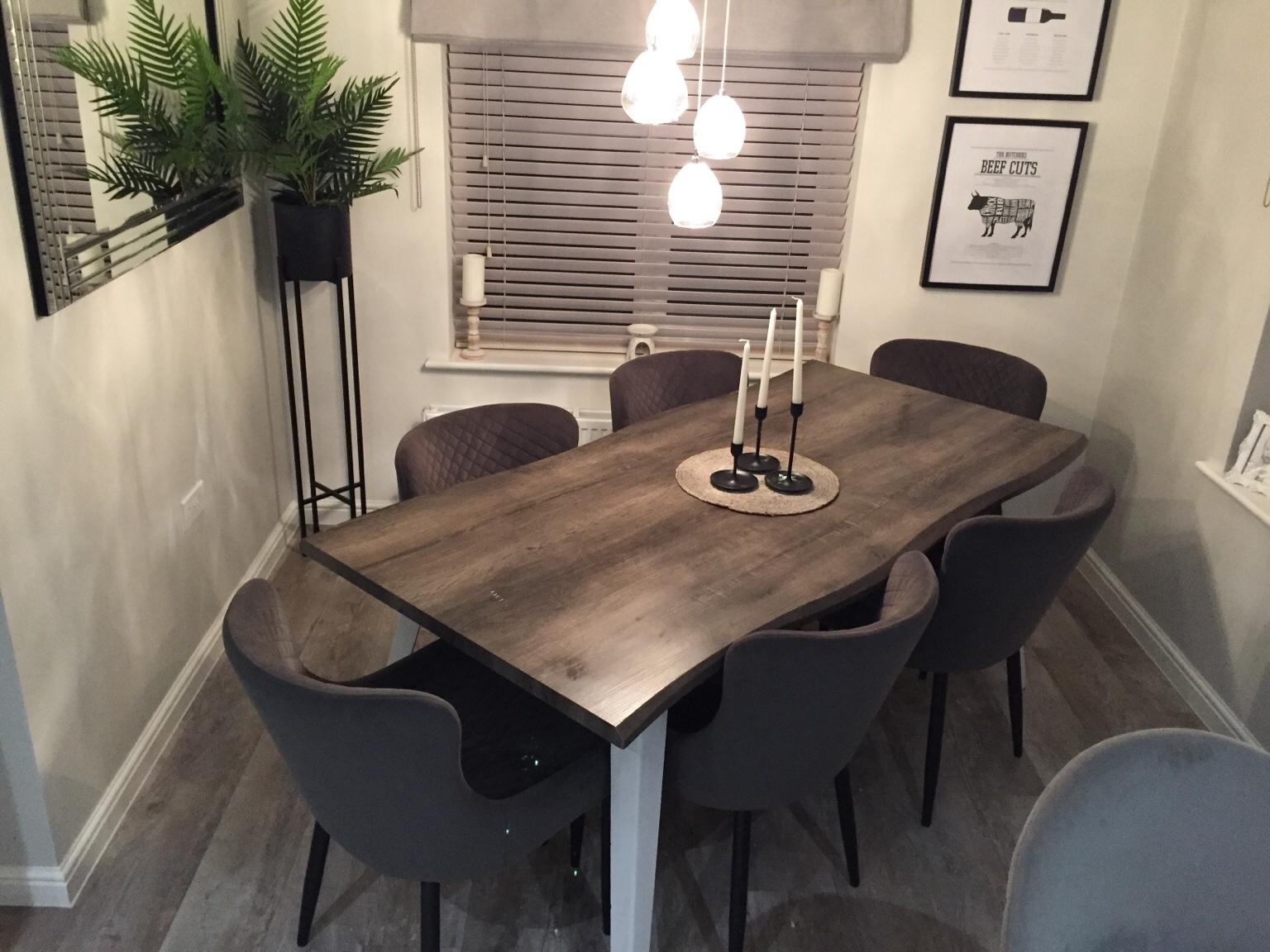 DFS 6 seater dining table ash in WS12 Chase for £50.00 for sale Shpock