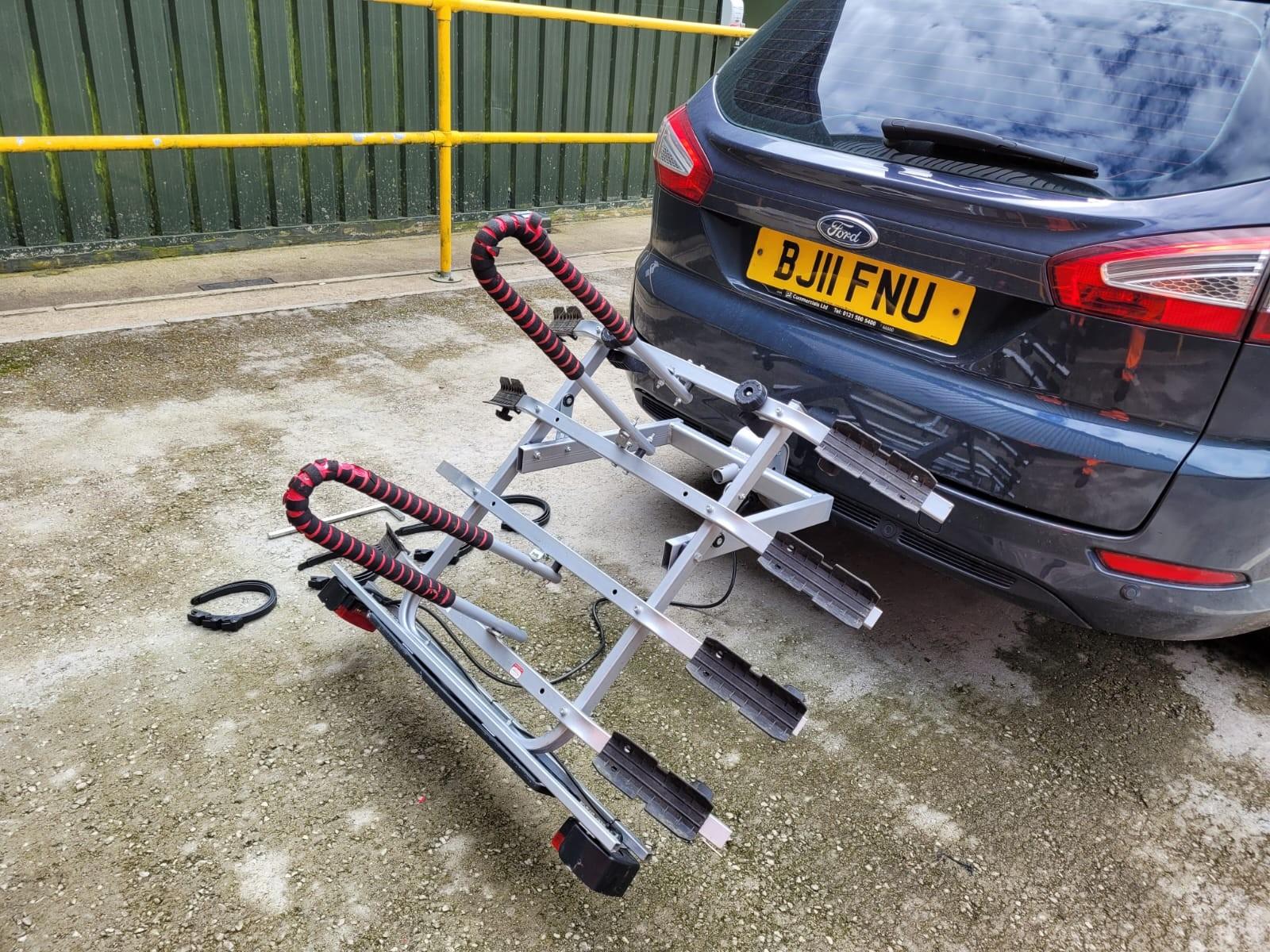 Tow bar bike rack for 4 push bikes in S80 Bassetlaw für 85,00 £ zum