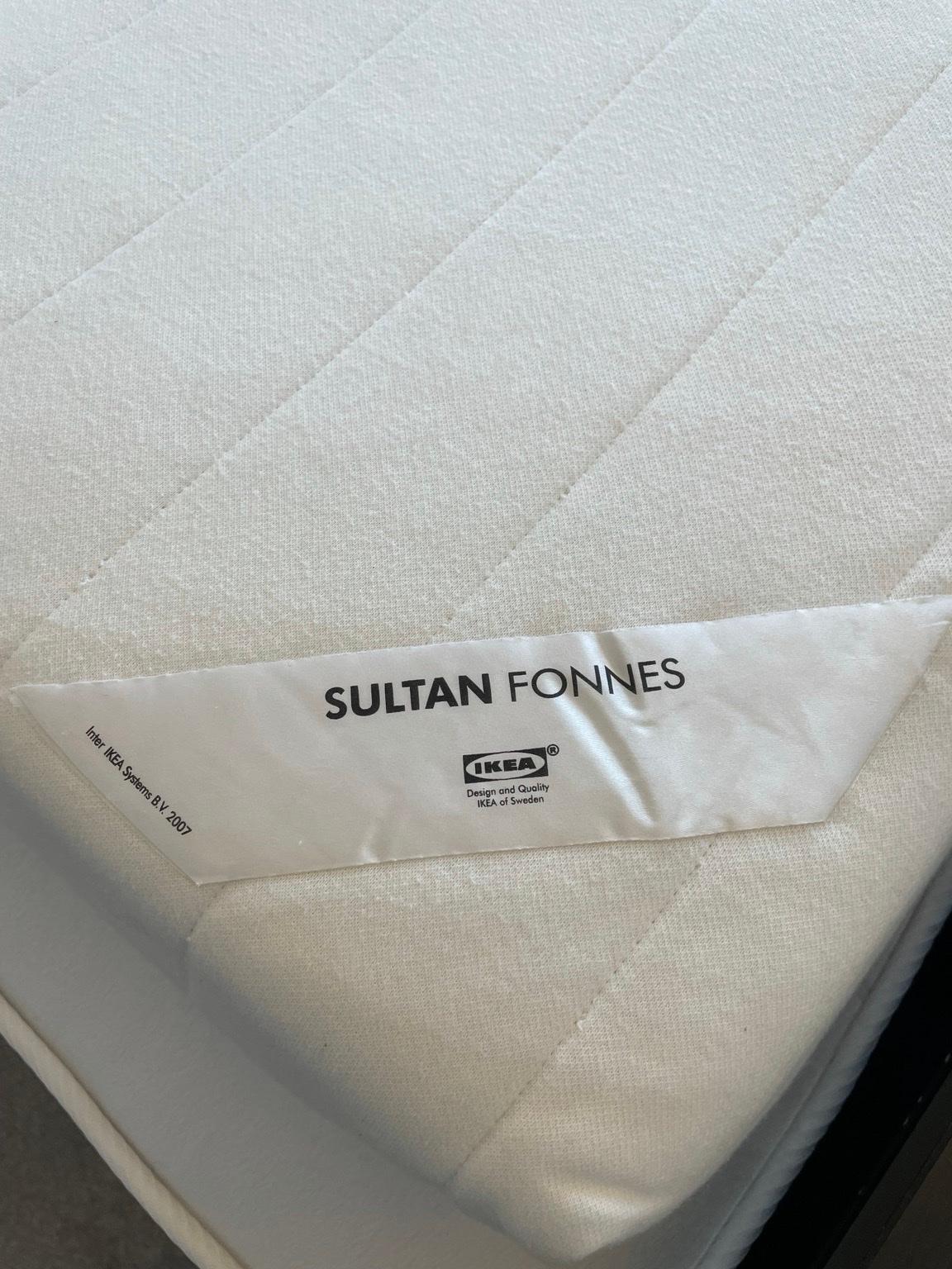 IKEA SULTAN FONNES foam double mattress in SE16 Southwark for £40.00