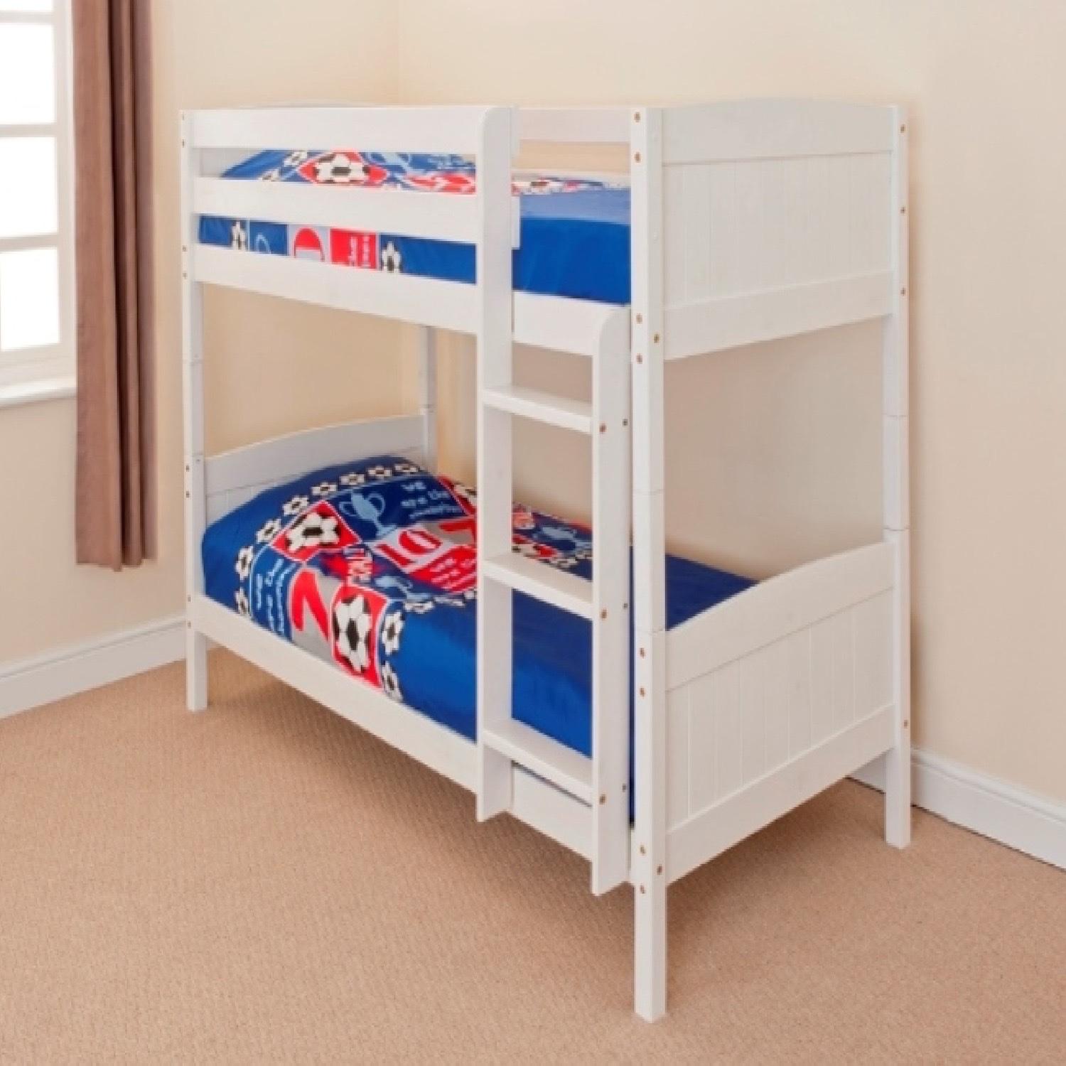 Bunk bed Robin white splits into two beds in WS10 Walsall for £120.00 for sale Shpock