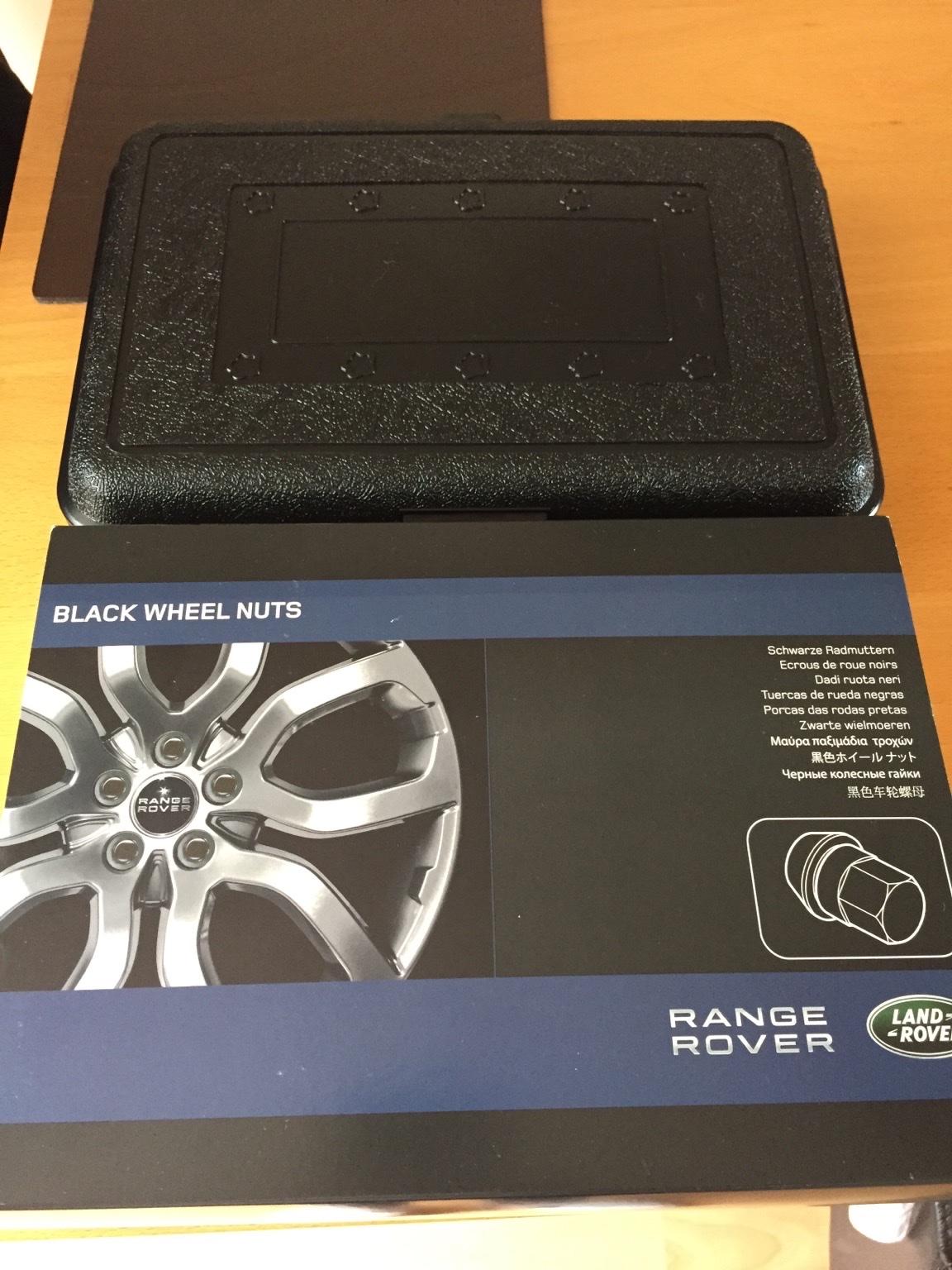 Range Rover Evoque Full wheel nut kit in NE10 Gateshead for £109.95