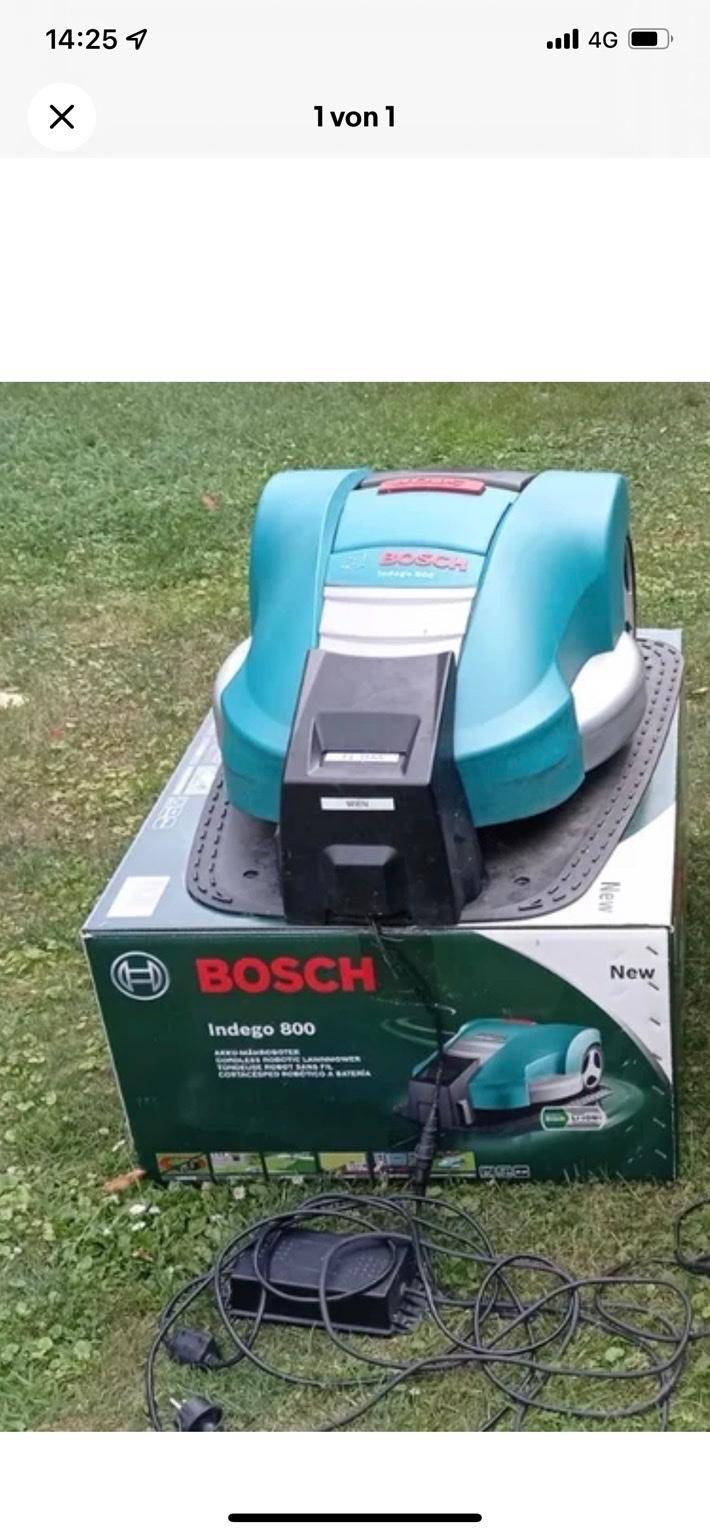 Rasenroboter Bosch Indego 800 in 6830 Marktgemeinde Rankweil für € 320
