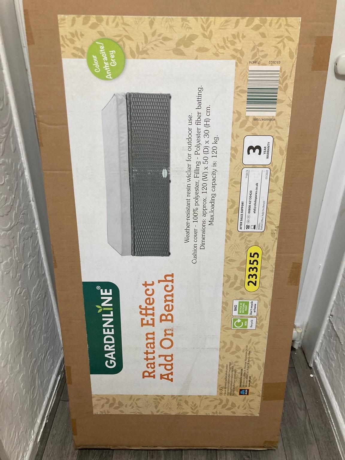 Rattan effect add on bench in B8 Birmingham for £20.00 for sale Shpock