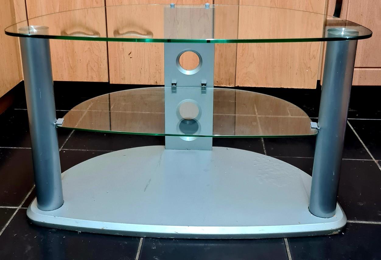 Clear Glass Corner TV Unit Stand in Wolverhampton für 15,00 £ zum