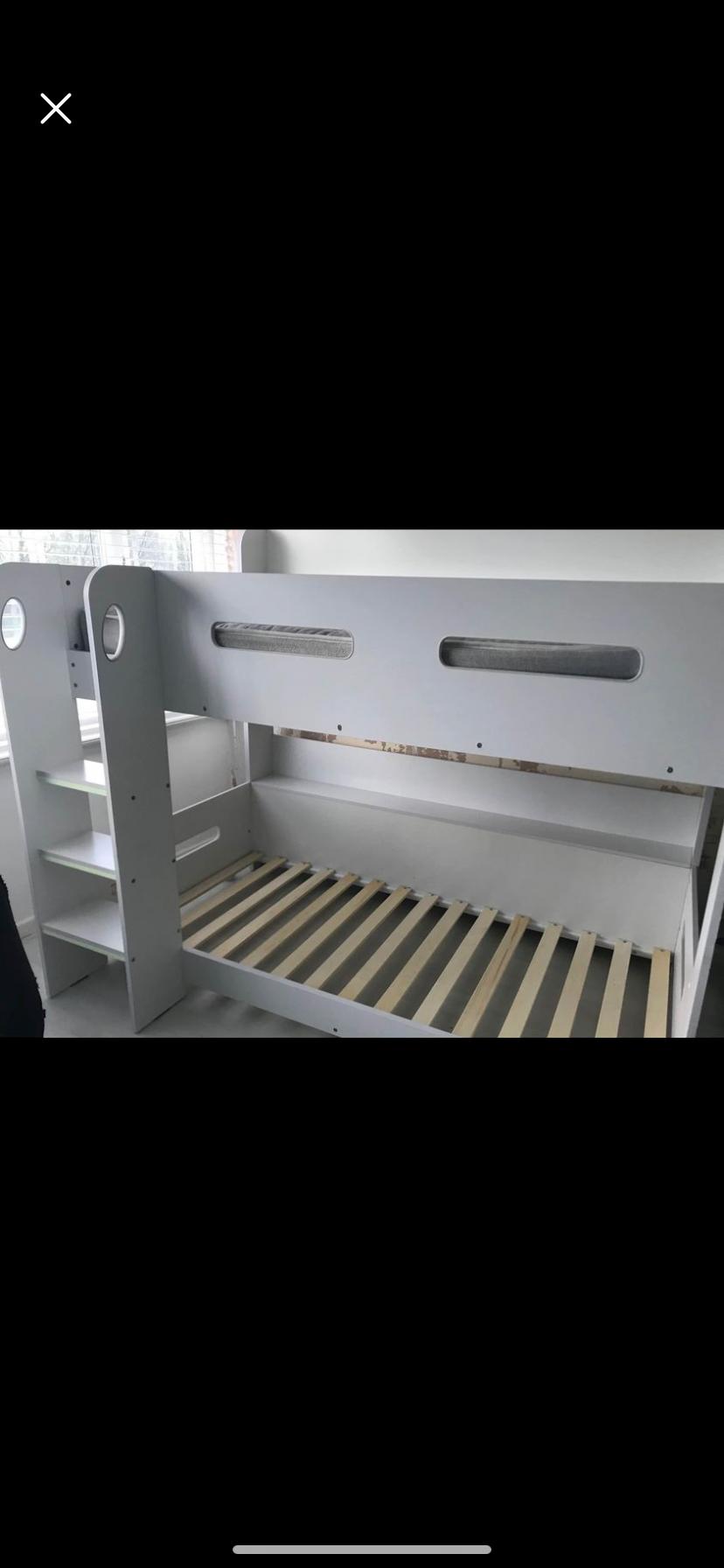 white bunk beds good condition in L33 Knowsley for £90.00 for sale Shpock
