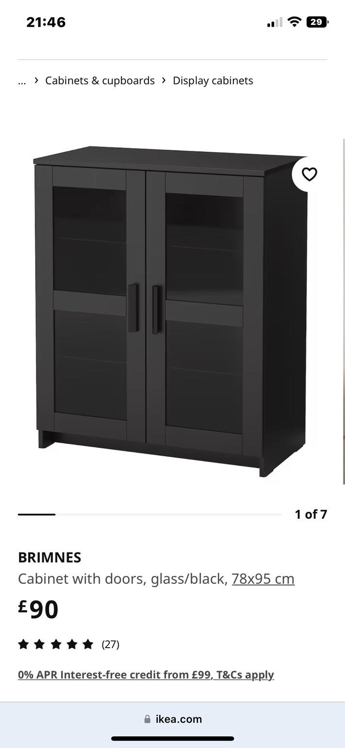 IKEA brimnes display unit in LU2 Luton for £20.00 for sale Shpock