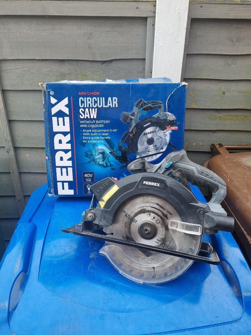 Ferrex 40v Li ion Circular saw in WN3 Wigan for £30.00 for sale Shpock