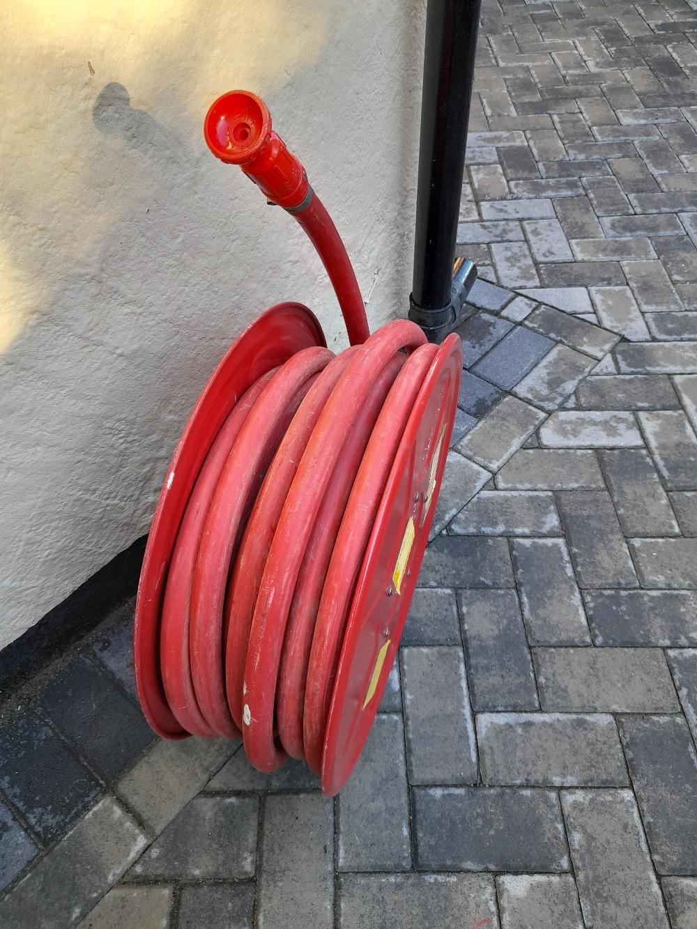 Old Fire Hose on wheel in WA14 Trafford for £95.00 for sale Shpock