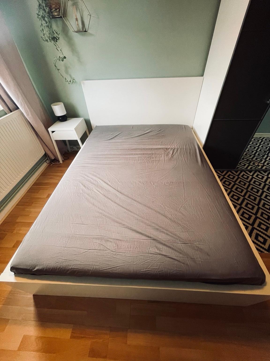 IKEA malm double bed white in B44 Birmingham for £30.00 for sale Shpock