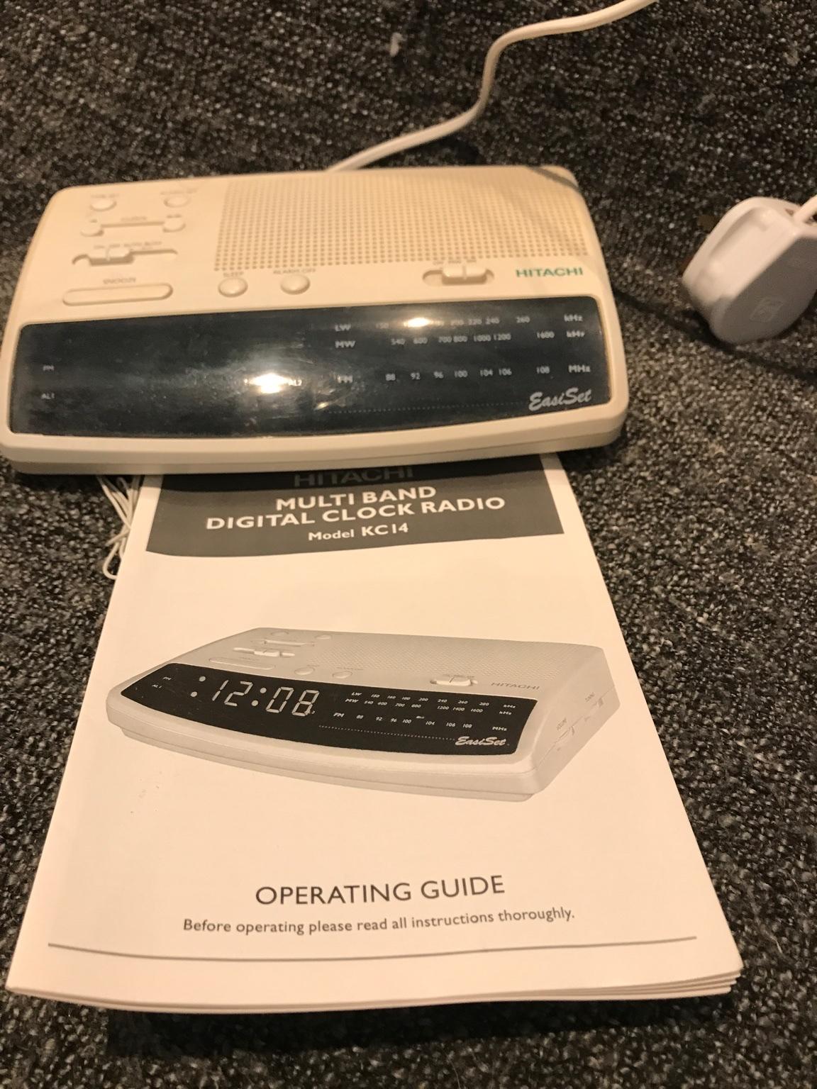 Hitachi Radio alarm clock in B75 Birmingham for £3.00 for sale Shpock