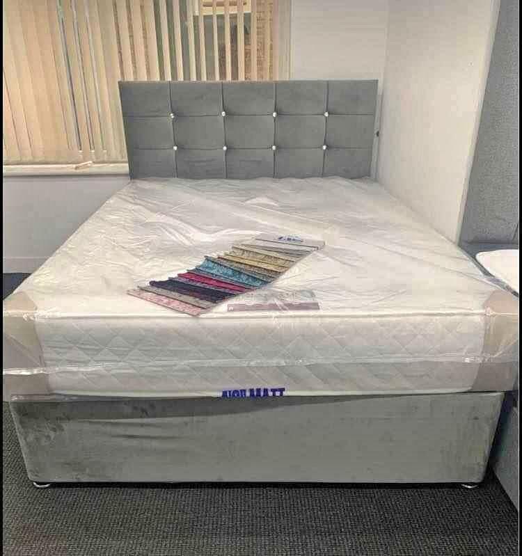 Double Bed with Mattress Divan Bed in b10 9dg Birmingham für 95,00