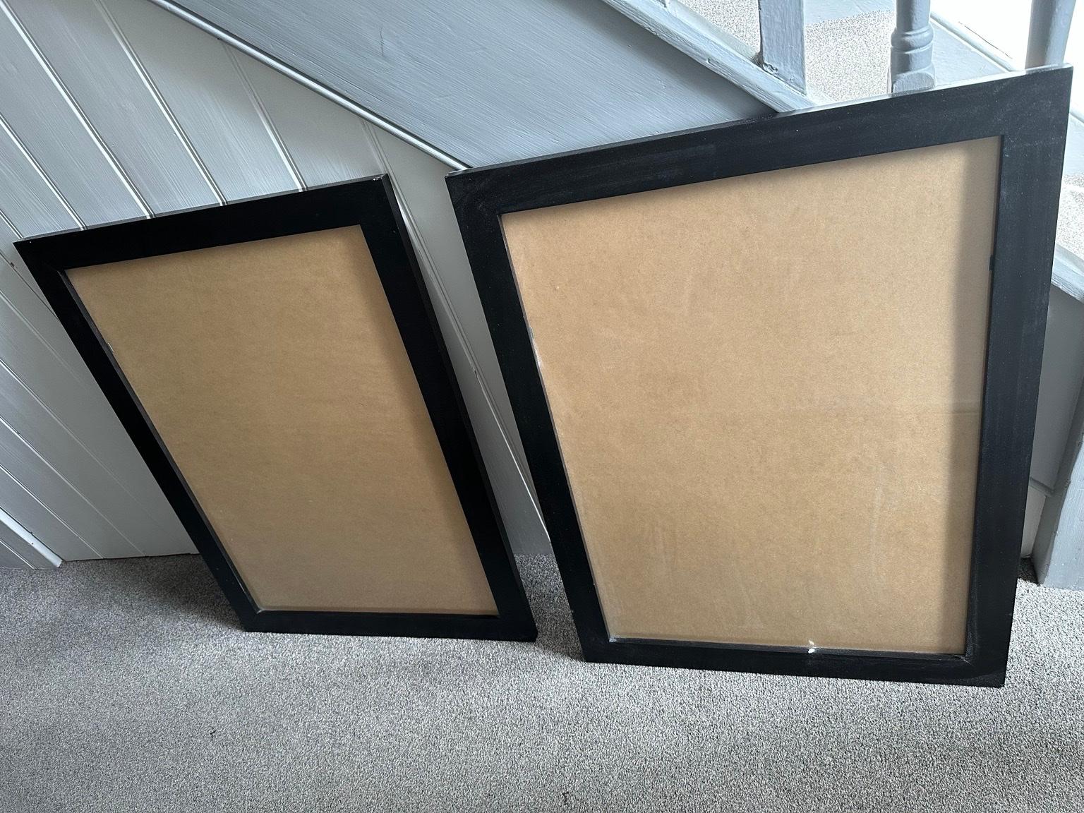 FREE two large poster frames in SW20 Merton for free for sale Shpock