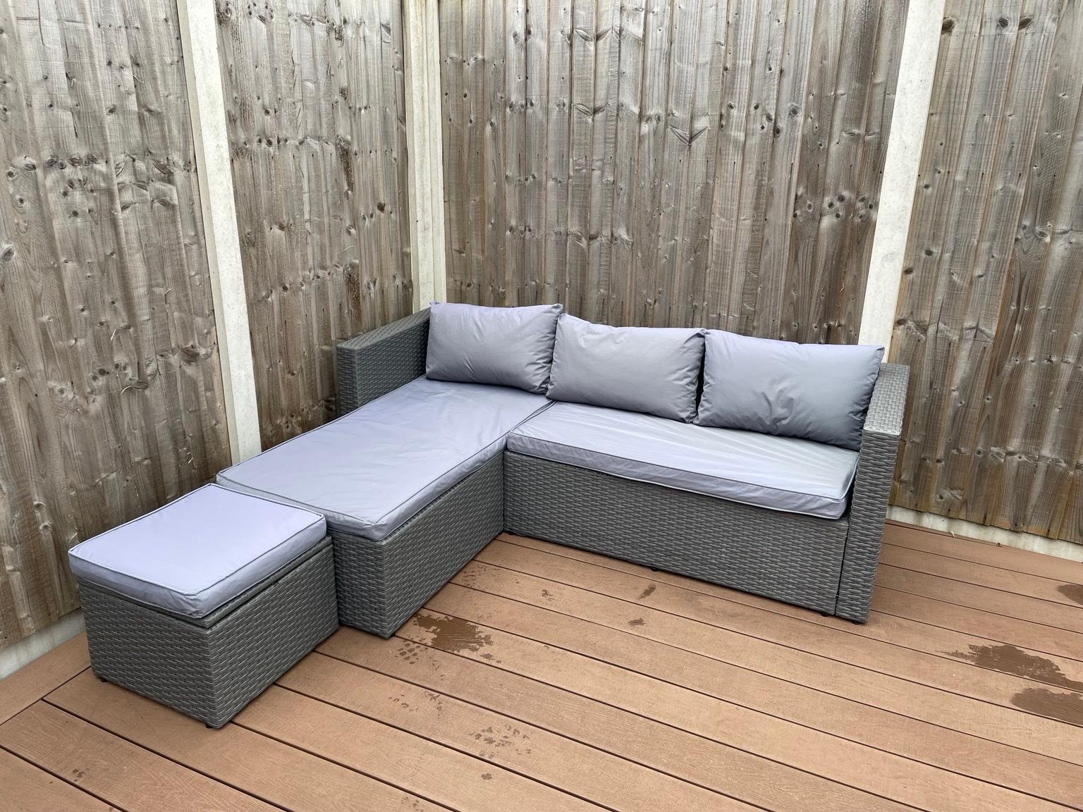 Rattan Garden corner sofa in M29 Wigan für 75,00 £ zum Verkauf Shpock DE