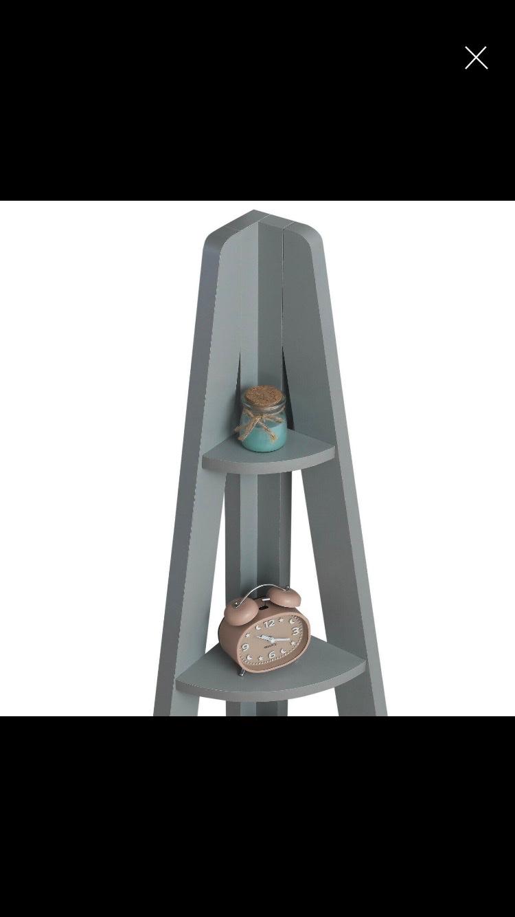 Grey Corner Ladder Shelving Unit in NW3 Camden for £99.00 for sale Shpock