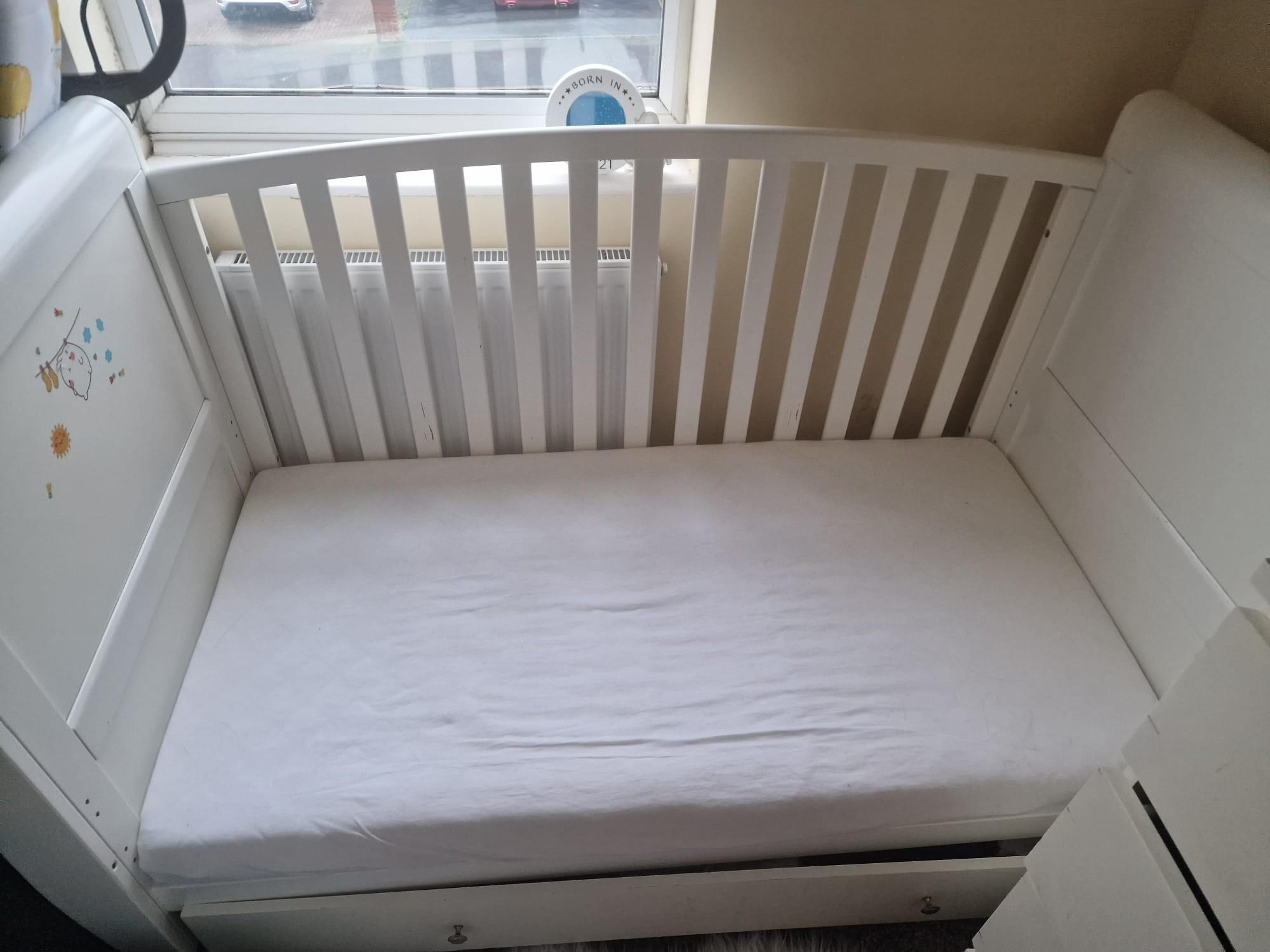 Cot bed with mattress in CV6 Coventry for £70.00 for sale Shpock