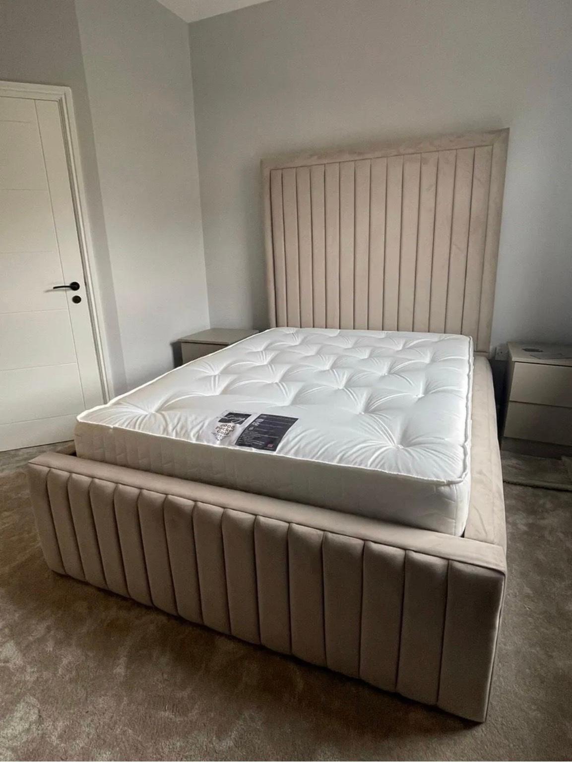 Gas lift Ottoman double bed with mattress in LS17 Leeds for £1,300.00