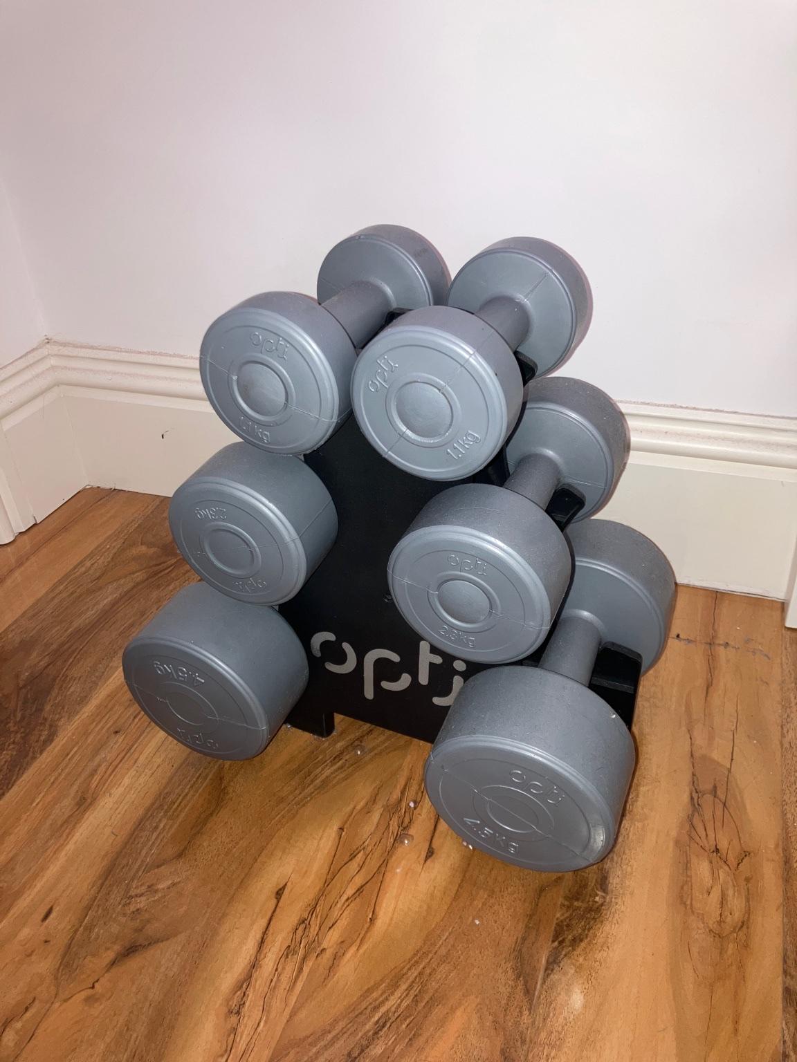 Opti weights dumbbell set x3 in KT2 London für £ 29,00 zum Verkauf