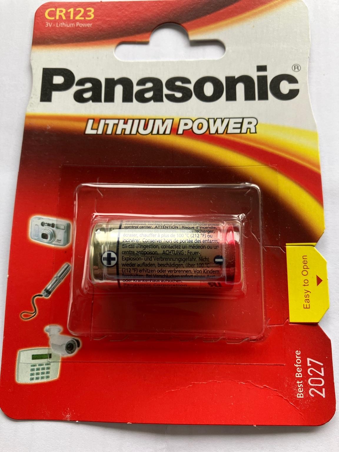 PANASONIC CR123 BATTERIES in CR2 London für gratis zum Verkauf Shpock DE