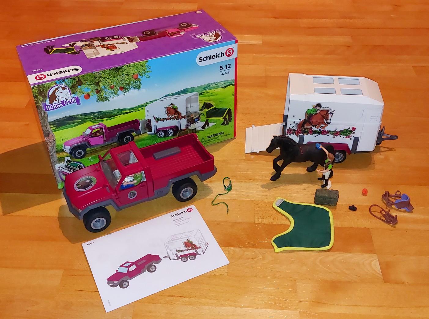 Schleich, Pick Up mit Pferdeanhänger in 6840 Götzis für € 25,00 zum