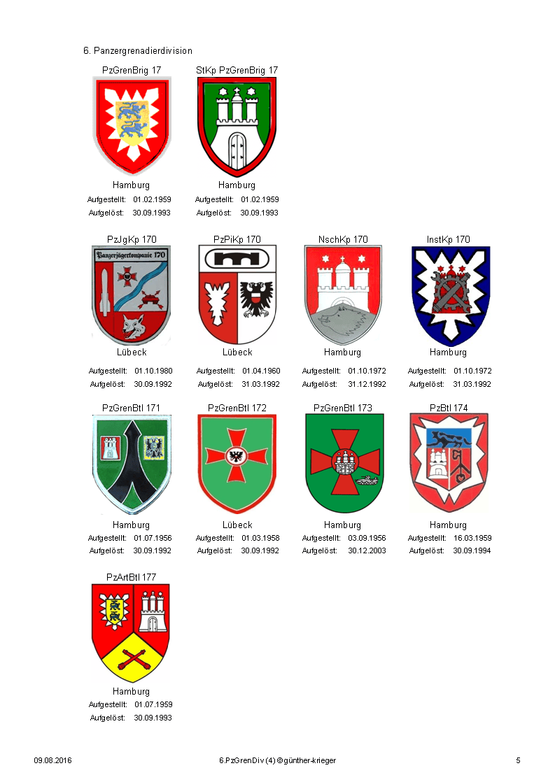 6. Panzergrenadierdivision (HS 4) M136