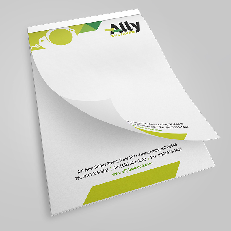 Templates & Details on Notepad Printing M13 Graphics